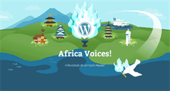 Desktop Screenshot of africayoungvoices.com