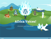 Tablet Screenshot of africayoungvoices.com